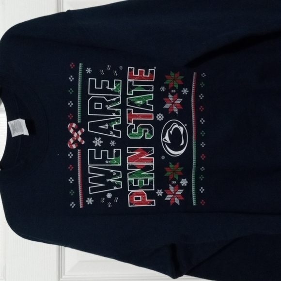 PENNSYLVANIA STATE LIONS CHRISTMAS SWEATSHIRT . - Picture 4 of 8